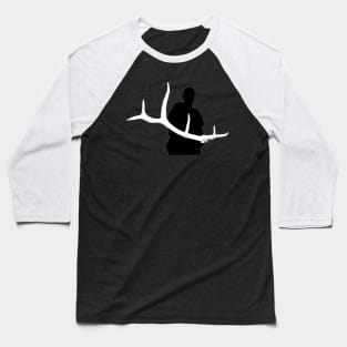 Silhouette Shed Pickup Baseball T-Shirt